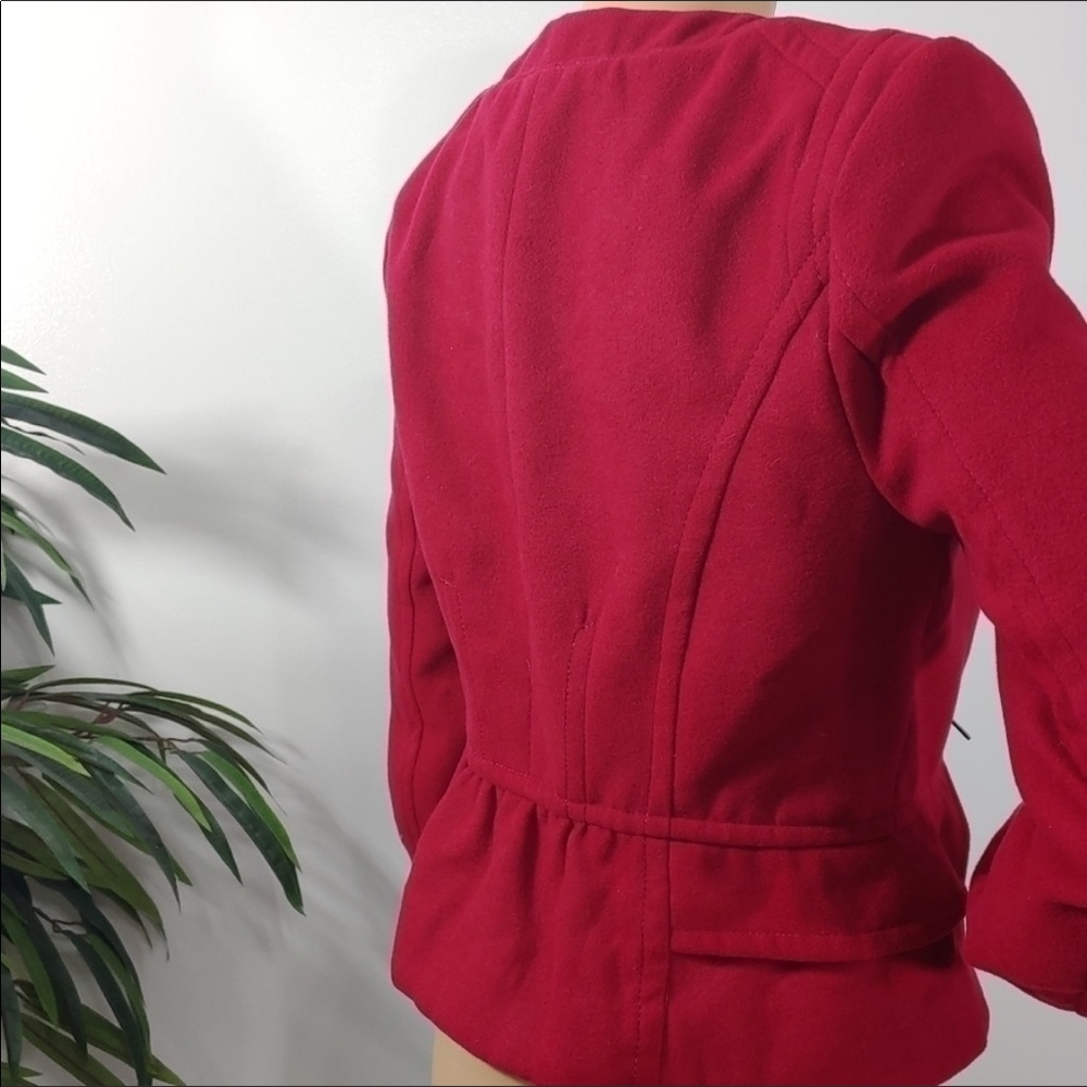 Express Red Structured Jacket - image 3